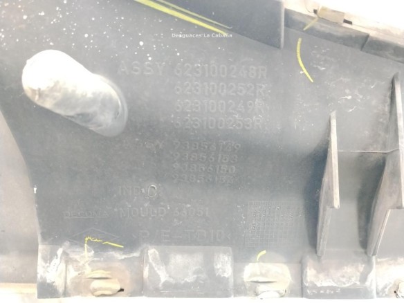 93188853 REJILLA / CALANDRA OPEL VIVARO A Furgón (X83)|Desguaces La Cabaña