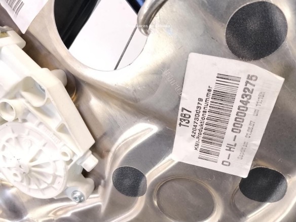 A2127301779 ELEVALUNAS PUERTA LAT TRA IZQ MERCEDES BENZ CLASE C (W204)|Desguaces La Cabaña