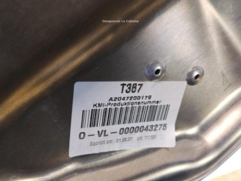 A2127201579 ELEVALUNAS PUERTA LAT DEL IZQ MERCEDES BENZ CLASE C (W204)|Desguaces La Cabaña