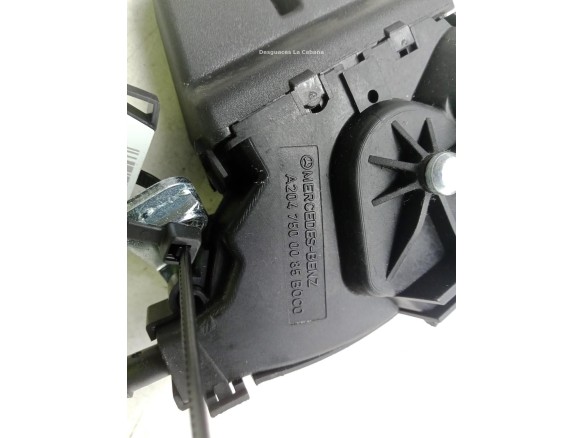 A2047500485 CERRADURA PORTON / TAPA MALETA MERCEDES BENZ CLASE C (W204)|Desguaces La Cabaña