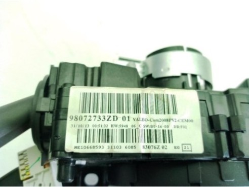 98072733ZD MANDO COMPLETO PEUGEOT 308 II|Desguaces La Cabaña