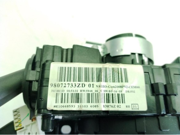 98072733ZD MANDO COMPLETO PEUGEOT 308 II|Desguaces La Cabaña