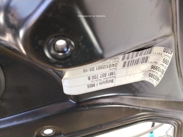 1M0837462A ELEVALUNAS PUERTA LAT DEL DER SEAT TOLEDO II (1M2)|Desguaces La Cabaña