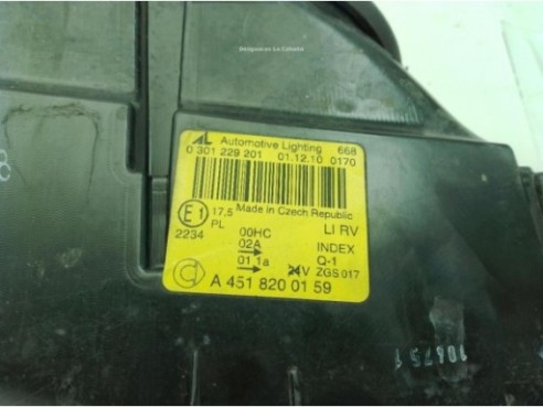 A4518200159 FARO IZQUIERDO SMART FORTWO Coupé (451)|Desguaces La Cabaña