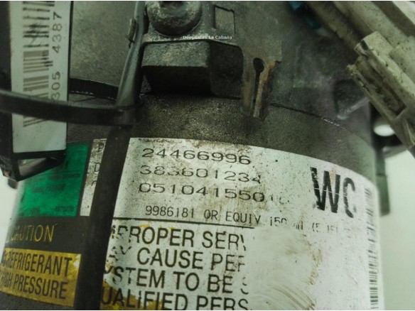 24466996 COMPRESOR AA OPEL ASTRA H (A04)|Desguaces La Cabaña