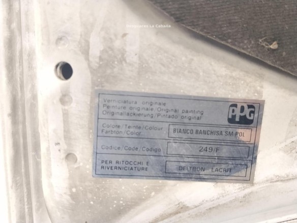 7901C0 CAPO PEUGEOT BOXER Caja/Chasis (ZCT_)|Desguaces La Cabaña