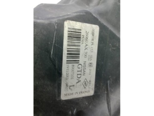   FARO IZQUIERDO NISSAN MICRA III (K12)|Desguaces La Cabaña