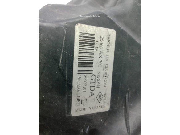   FARO IZQUIERDO NISSAN MICRA III (K12)|Desguaces La Cabaña