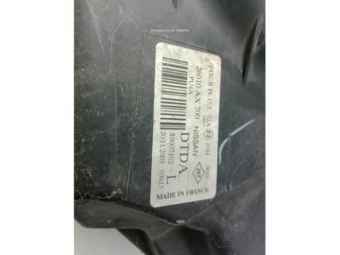   FARO DERECHO NISSAN MICRA III (K12)|Desguaces La Cabaña