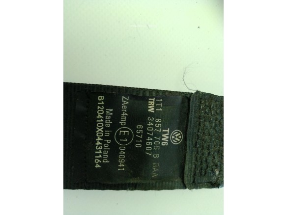 1T1857705B RAA CINTURON DEL IZQ VW TOURAN (1T1, 1T2)|Desguaces La Cabaña