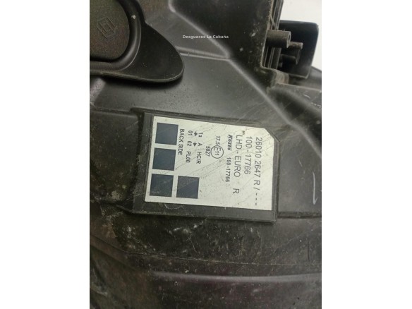 260109958R FARO DERECHO RENAULT KANGOO Express (FW0/1_)|Desguaces La Cabaña