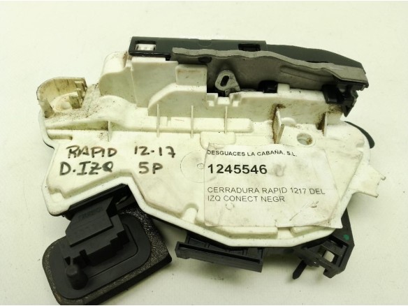 CERRADURA PUERTA LAT DEL IZQ SKODA RAPID (NH3)|Desguaces La Cabaña