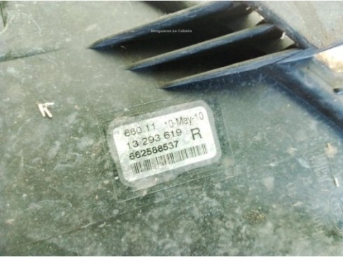 13293619 NIEBLA DEL DER OPEL ASTRA J (P10)|Desguaces La Cabaña