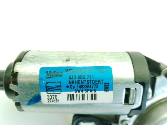 6J3955711 MOTOR LIMPIAPARABRISAS TRA SEAT IBIZA IV ST (6J8, 6P8)|Desguaces La Cabaña