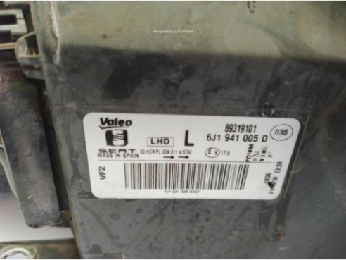 6J1941005D FARO IZQUIERDO SEAT IBIZA IV ST (6J8, 6P8)|Desguaces La Cabaña