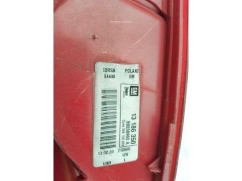 13186350 PILOTO TRA IZQ OPEL CORSA D (S07)|Desguaces La Cabaña