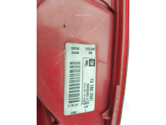 13186350 PILOTO TRA IZQ OPEL CORSA D (S07)|Desguaces La Cabaña