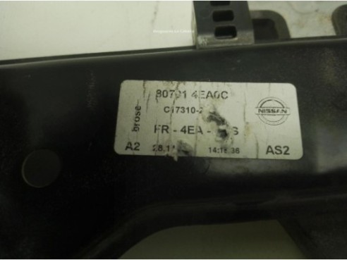 ELEVALUNAS PUERTA LAT DEL IZQ NISSAN QASHQAI II Todo terreno, cerrada (J11, J11_)|Desguaces La Cabaña