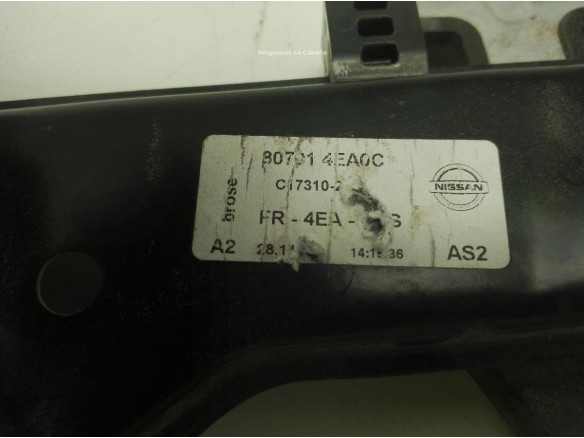 ELEVALUNAS PUERTA LAT DEL IZQ NISSAN QASHQAI II Todo terreno, cerrada (J11, J11_)|Desguaces La Cabaña