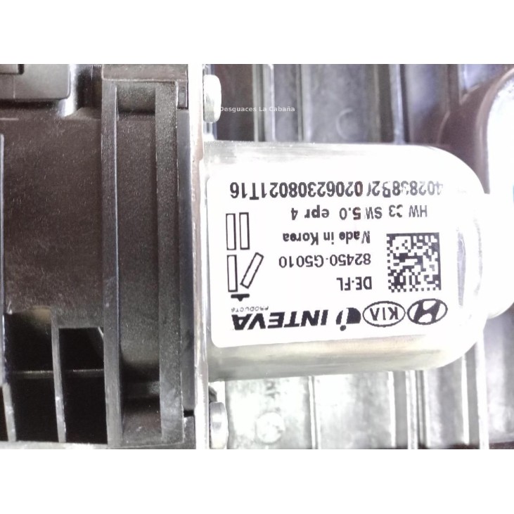 82450G5010 ELEVALUNAS PUERTA LAT DEL IZQ KIA NIRO |Desguaces La Cabaña