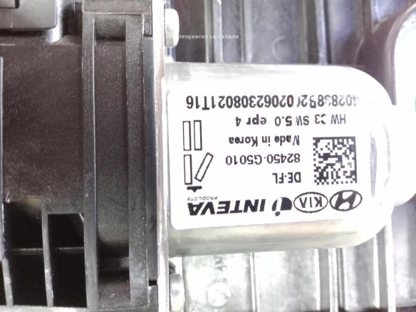 82450G5010 ELEVALUNAS PUERTA LAT DEL IZQ KIA NIRO |Desguaces La Cabaña