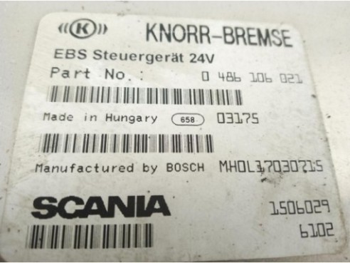 0486106021 MODULO ELECTRONICO SCANIA Series 4|Desguaces La Cabaña