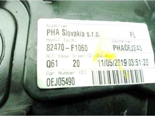361002B800 ARRANQUE KIA SPORTAGE (QL)|Desguaces La Cabaña