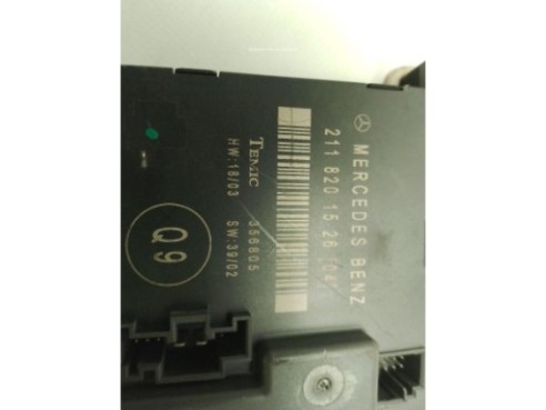 MODULO ELECTRONICO MERCEDES BENZ CLASE E (W211)|Desguaces La Cabaña