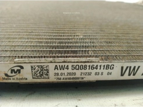 5Q0816411BG RADIADOR AIRE ACONDICIONADO VW T-CROSS (C11_)|Desguaces La Cabaña