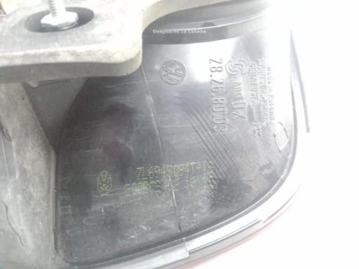 28259002 PILOTO TRA IZQ EXT VW TOUAREG (7LA, 7L6, 7L7)|Desguaces La Cabaña