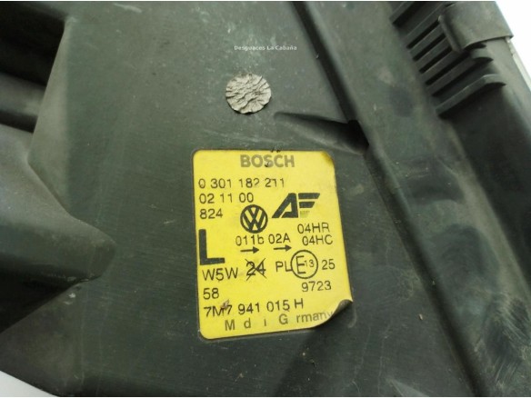 7M7941015H FARO IZQUIERDO SEAT ALHAMBRA (7V8, 7V9)|Desguaces La Cabaña