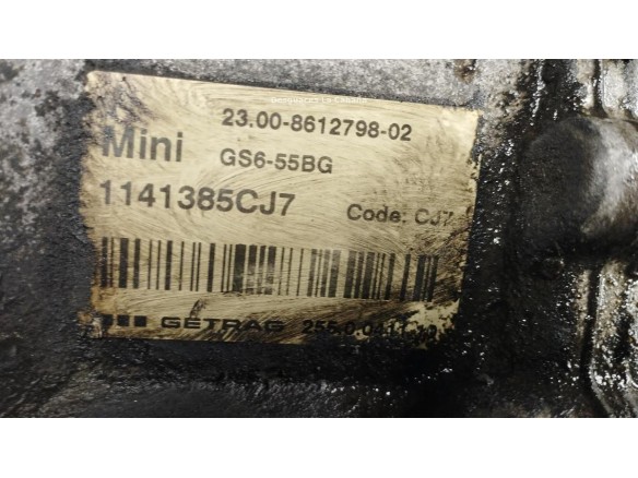 23008612798 CAJA CAMBIOS MINI MINI (R56)|Desguaces La Cabaña