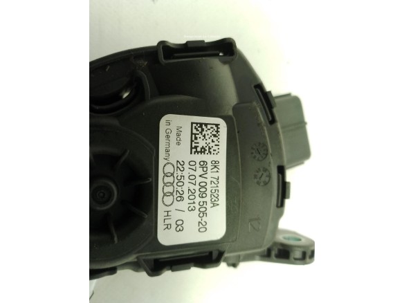 8K1721523A POTENCIOMETRO ACELERADOR AUDI A4 (8K2, B8)|Desguaces La Cabaña