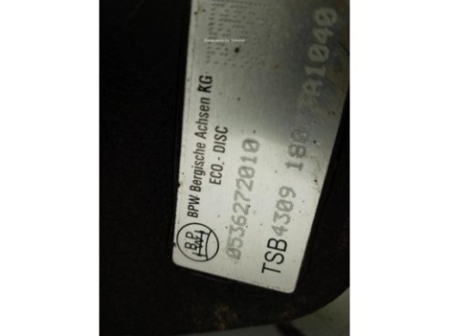 0536272010 PINZA TRA IZQ MAN TGX|Desguaces La Cabaña