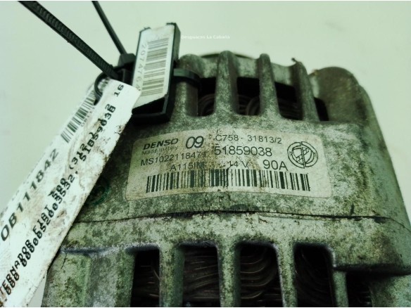 0000052003532, 51859038 ALTERNADOR FIAT 500 (312_)|Desguaces La Cabaña