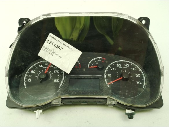 1371616080 CUADRO INSTRUMENTOS CITROEN NEMO Furgón (AA_)|Desguaces La Cabaña