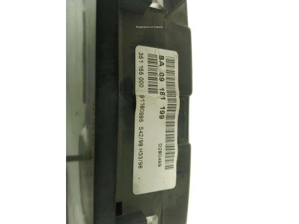 09181199BA, CUADRO INSTRUMENTOS OPEL ASTRA G Fastback (T98)|Desguaces La Cabaña