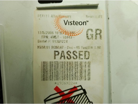 0136922A, CUADRO INSTRUMENTOS FORD FOCUS II (DA_, HCP)|Desguaces La Cabaña