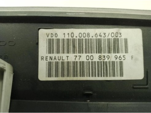 7700839965F, CUADRO INSTRUMENTOS RENAULT SAFRANE II (B54_)|Desguaces La Cabaña