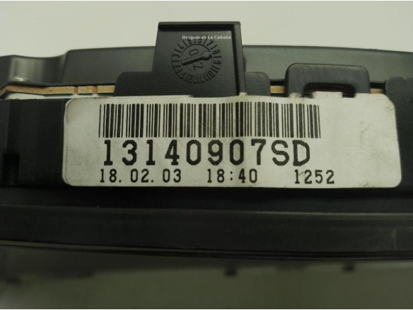 13140907SD, CUADRO INSTRUMENTOS OPEL VECTRA C (Z02)|Desguaces La Cabaña