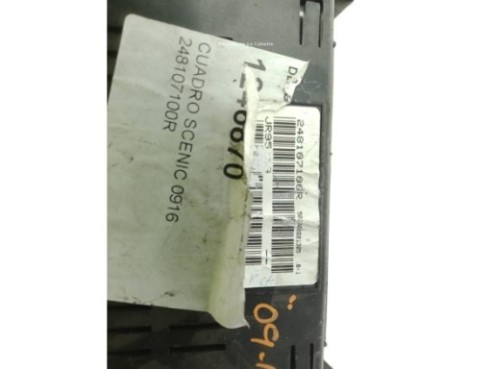 248107100R CUADRO INSTRUMENTOS RENAULT SCÉNIC III (JZ0/1_)|Desguaces La Cabaña