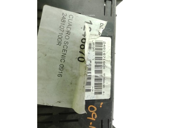 248107100R CUADRO INSTRUMENTOS RENAULT SCÉNIC III (JZ0/1_)|Desguaces La Cabaña