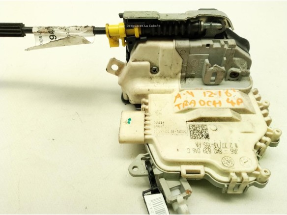 CERRADURA PUERTA LAT TRA DER AUDI A4 (8K2, B8)|Desguaces La Cabaña