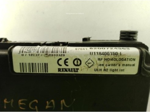 8200724363 CAJA FUSIBLES EXTERIOR (BSM) RENAULT MEGANE II (BM0/1_, CM0/1_)|Desguaces La Cabaña