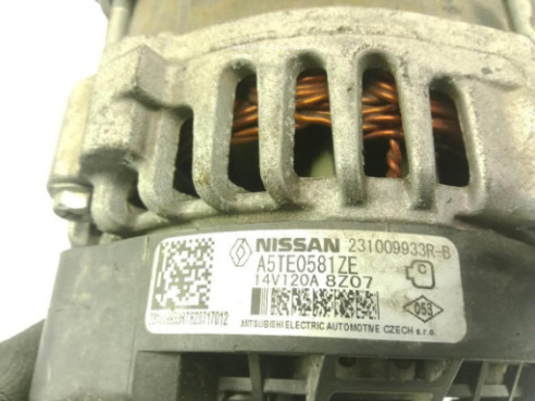231009933R ALTERNADOR RENAULT KADJAR (HA_, HL_) |Desguaces La Cabaña