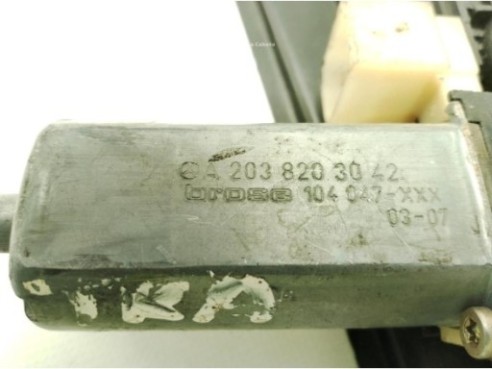 ELEVALUNAS PUERTA LAT TRA DER MERCEDES BENZ CLASE C (W203)|Desguaces La Cabaña