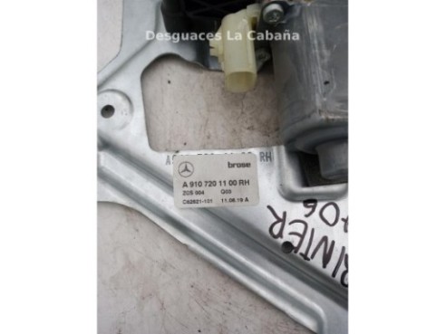 ELEVALUNAS PUERTA LAT DEL DER MERCEDES BENZ SPRINTER 3-t Furgón (906)|Desguaces La Cabaña