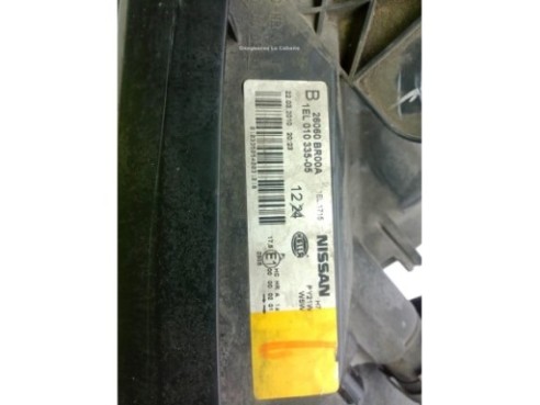 FARO IZQUIERDO NISSAN QASHQAI / QASHQAI +2 I (J10, JJ10)|Desguaces La Cabaña