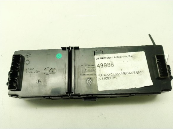 275100007R, MANDO CLIMA RENAULT MEGANE III Fastback (BZ0_)|Desguaces La Cabaña