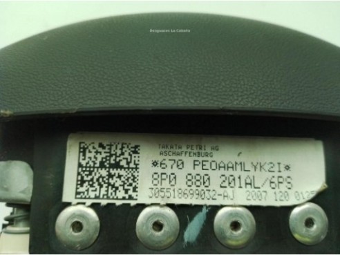 8P0880201CP6PS AIRBAG IZQ AUDI A3 (8P1)|Desguaces La Cabaña